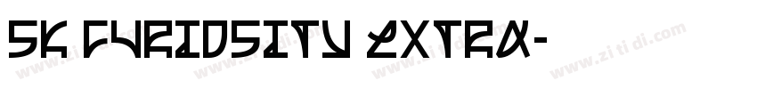 SK Curiosity Extra字体转换